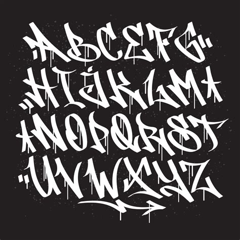 lettering graffiti|Graffiti Fonts .